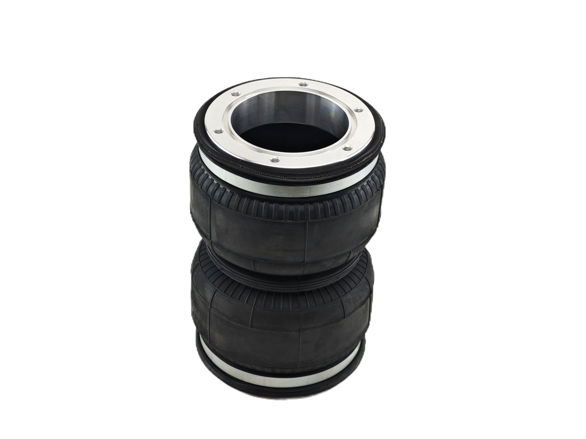 DL120180-H2 /hollow Endplate Open Cap /AIRFLOTT Air Suspension Double Convolute Rubber Airspring/airbag Shock Absorber
