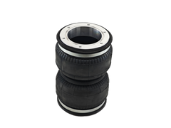 DL120180-H2 /hollow Endplate Open Cap /AIRFLOTT Air Suspension Double Convolute Rubber Airspring/airbag Shock Absorber
