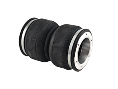 DL120180-H2 /hollow Endplate Open Cap /AIRFLOTT Air Suspension Double Convolute Rubber Airspring/airbag Shock Absorber