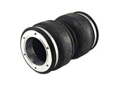 DL120180-H2 /hollow Endplate Open Cap /AIRFLOTT Air Suspension Double Convolute Rubber Airspring/airbag Shock Absorber