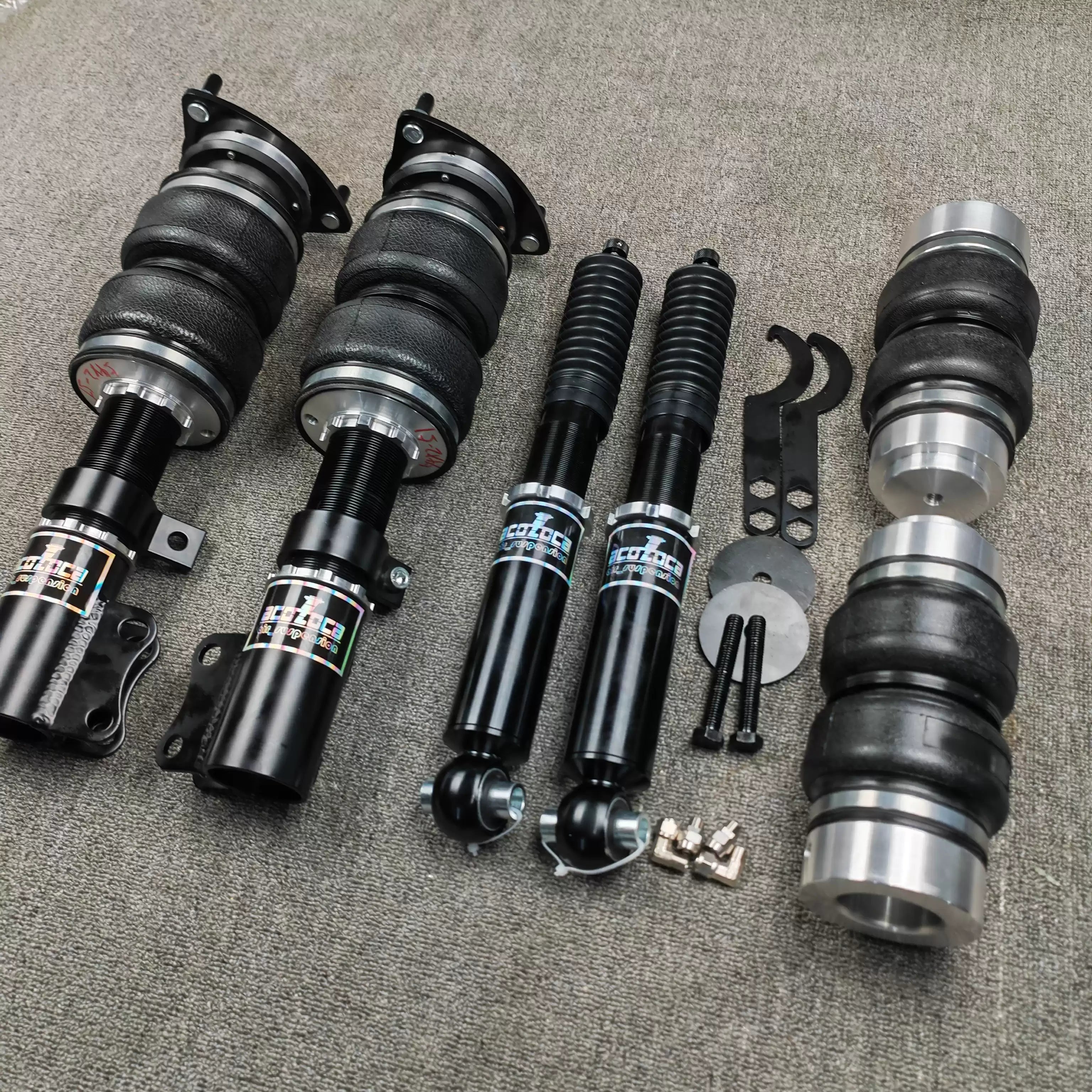 Compatible for AUDI A4 B5 (1996-2001)  / AIRFLOTT air damper kit / air suspension / air shock absorbers / automotive parts / chassis adjustment / air springs